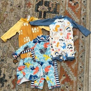 Baby one piece  Swimwear Set with Fun Prints